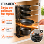 Le range-poêles qui transforme enfin vos placards