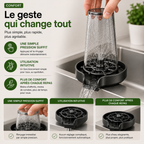 Rincez vite avec le réflexe intelligent de la cuisine moderne