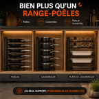 Le range-poêles qui transforme enfin vos placards