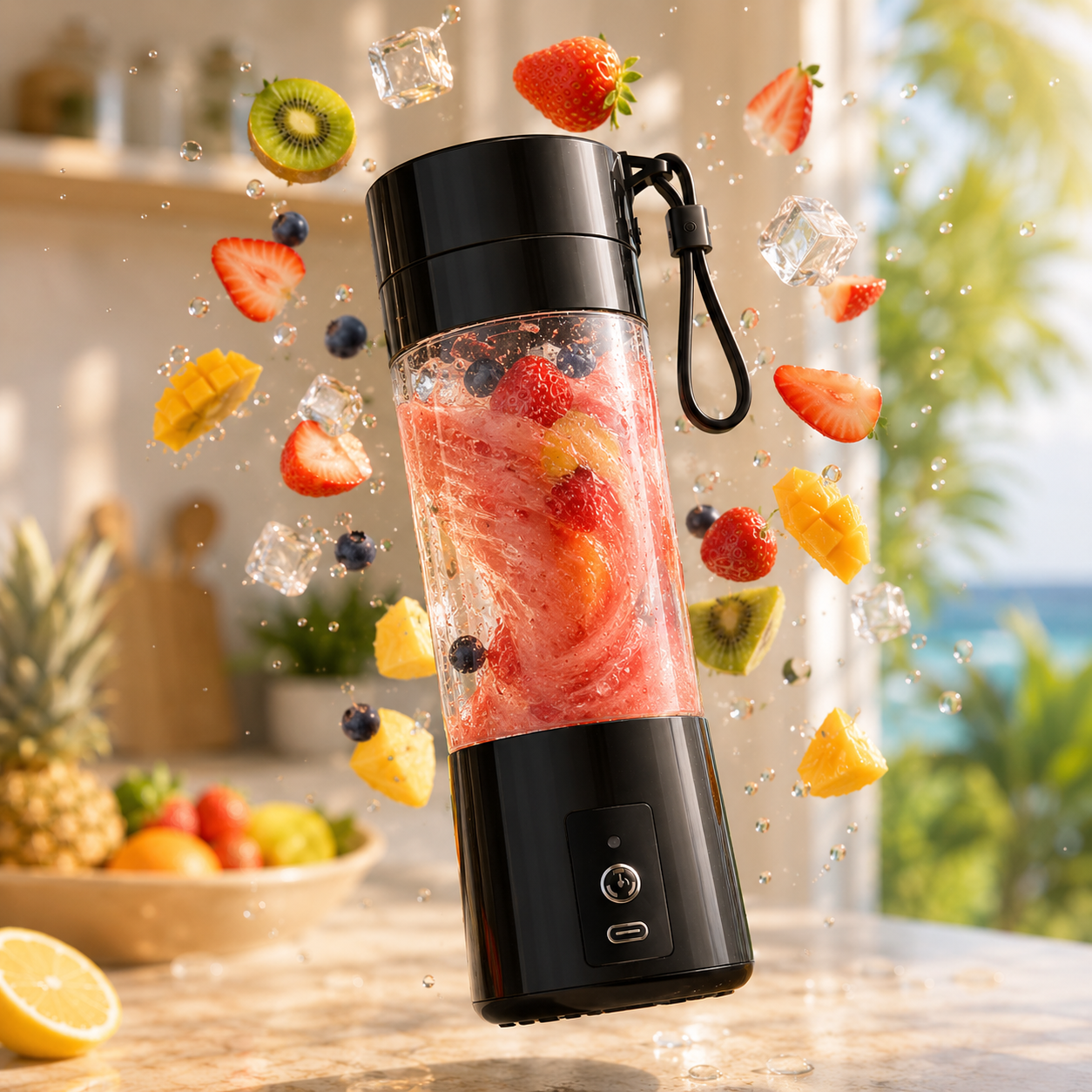 Le blender portable qui vous accompagne partout