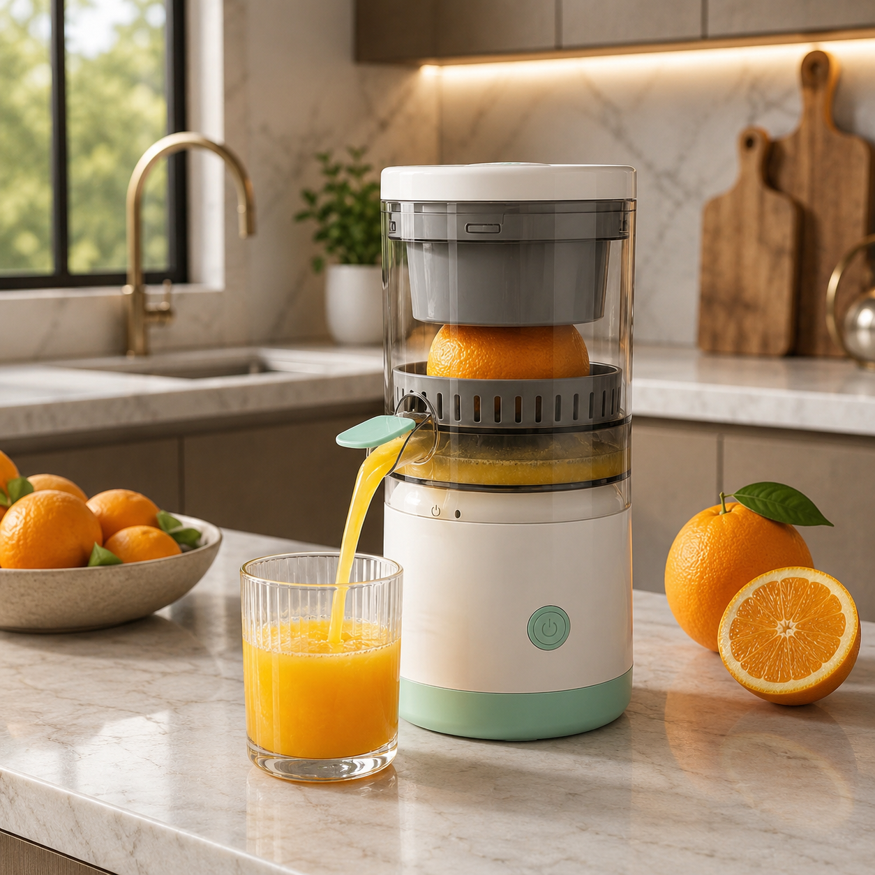 Le presse-agrumes automatique qui sublime vos jus maison