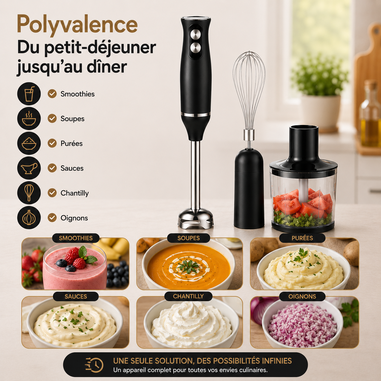 Le mixeur multifonction qui transforme votre façon de cuisiner