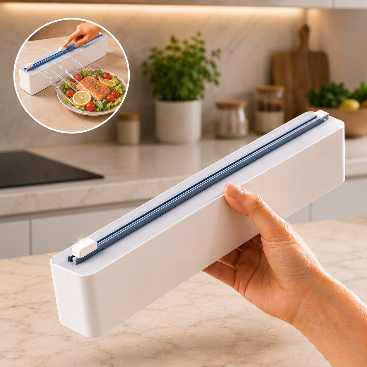 Le distributeur de film alimentaire qui simplifie la cuisine