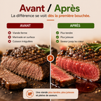 L'attendrisseur Minova™ qui révèle la saveur de vos viandes