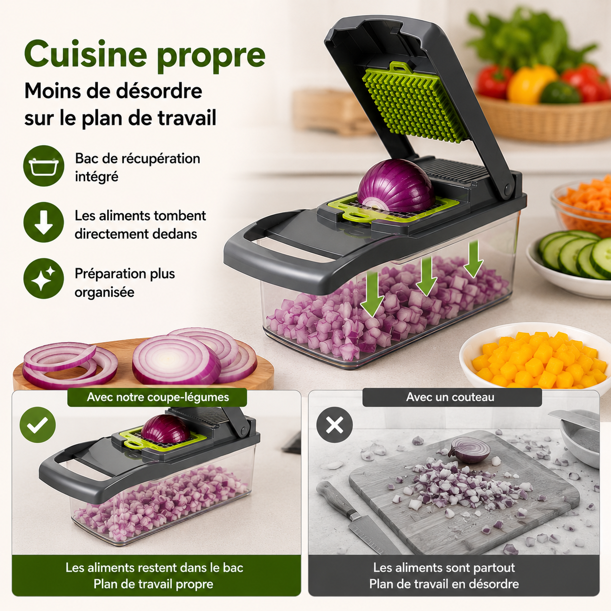 Le coupe-légumes qui change votre quotidien
