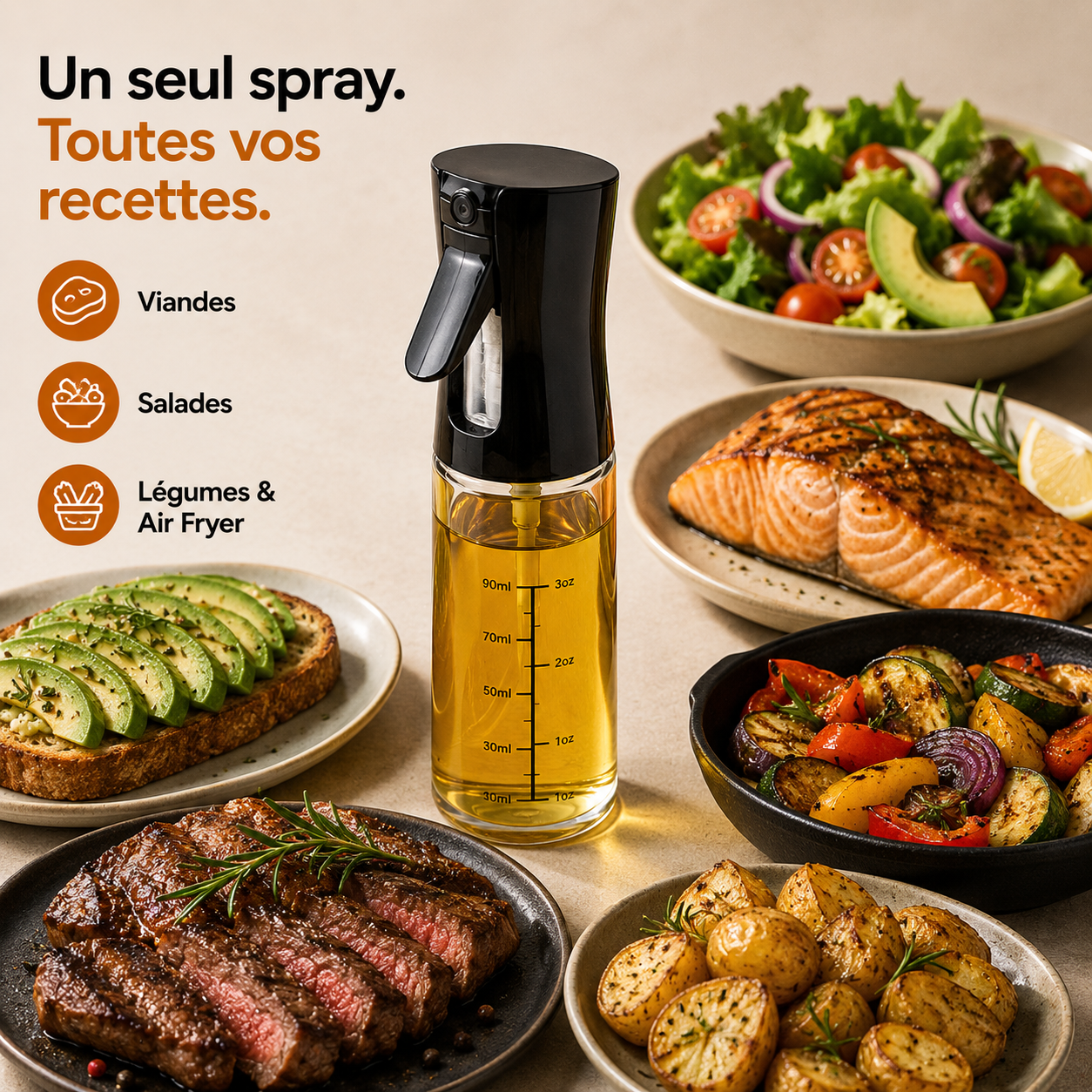 Le vaporisateur qui sublime chaque préparation