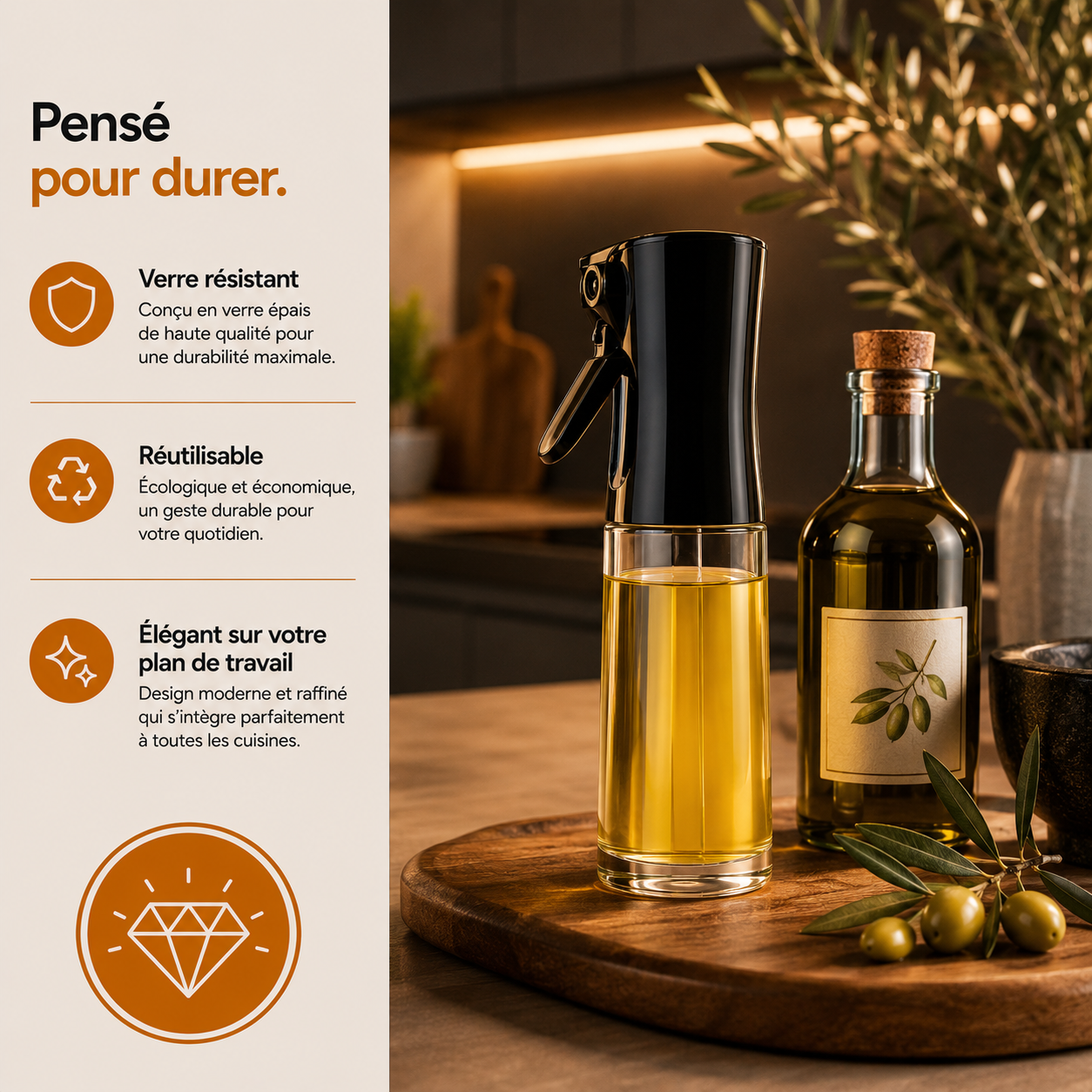 Le vaporisateur qui sublime chaque préparation