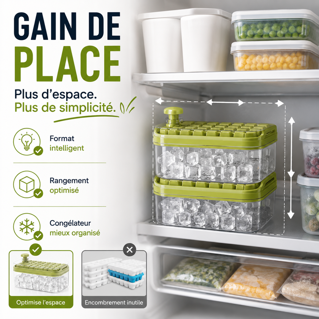 Le bac à glaçons qui vous accompagne cet été