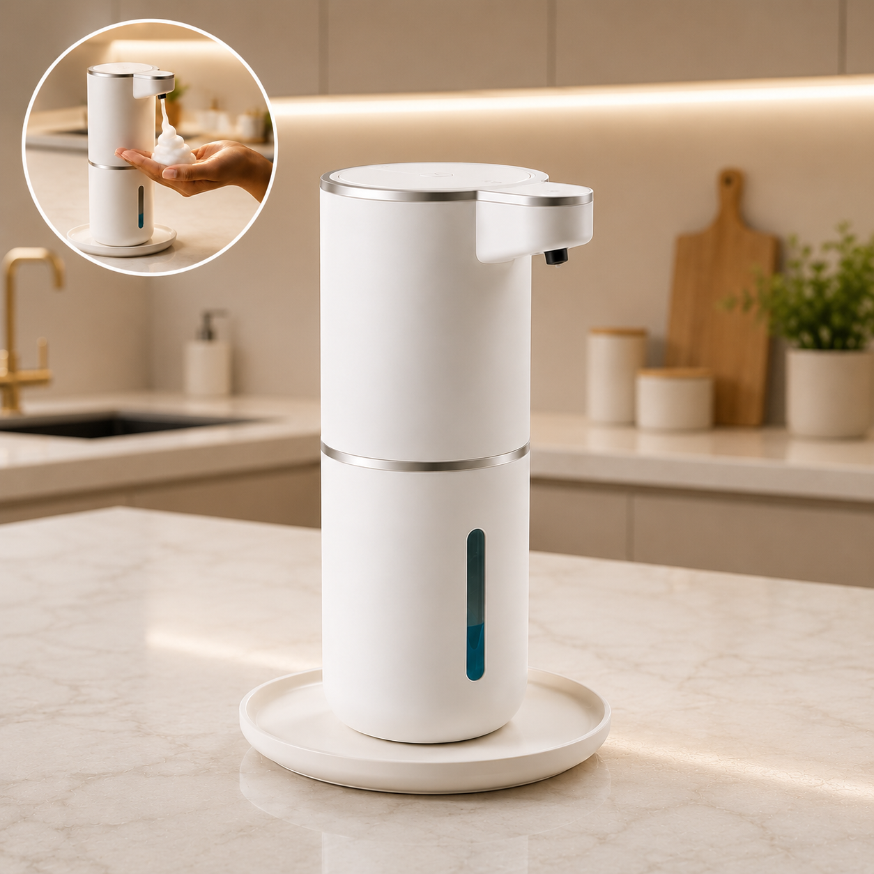 Le distributeur savon liquide qui modernise votre quotidien