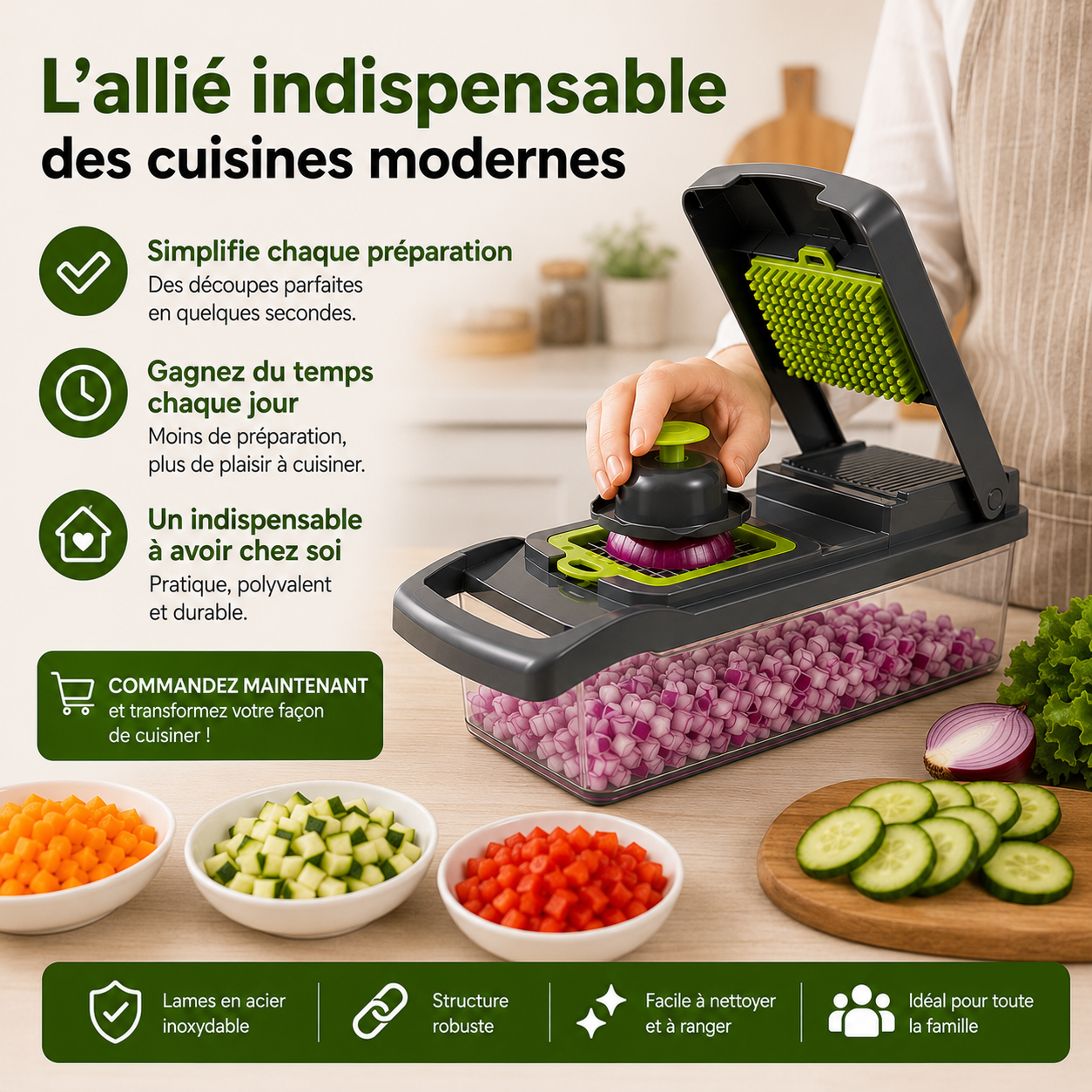 Le coupe-légumes qui change votre quotidien
