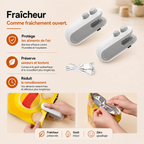 La mini scelleuse qui garde vos aliments plus longtemps