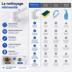 Nettoyez sans effort, même les taches tenaces