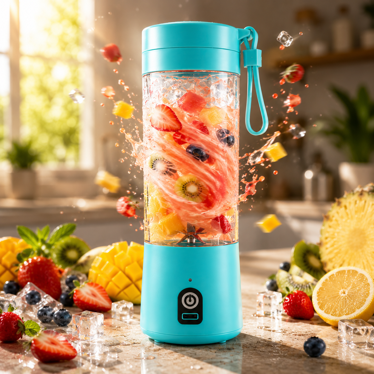Le blender portable qui vous accompagne partout