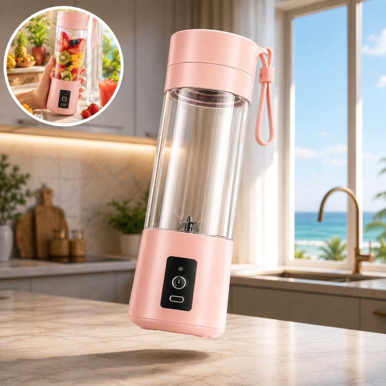 Le blender portable qui vous accompagne partout