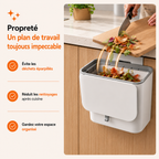 La poubelle suspendue qui simplifie chaque préparation