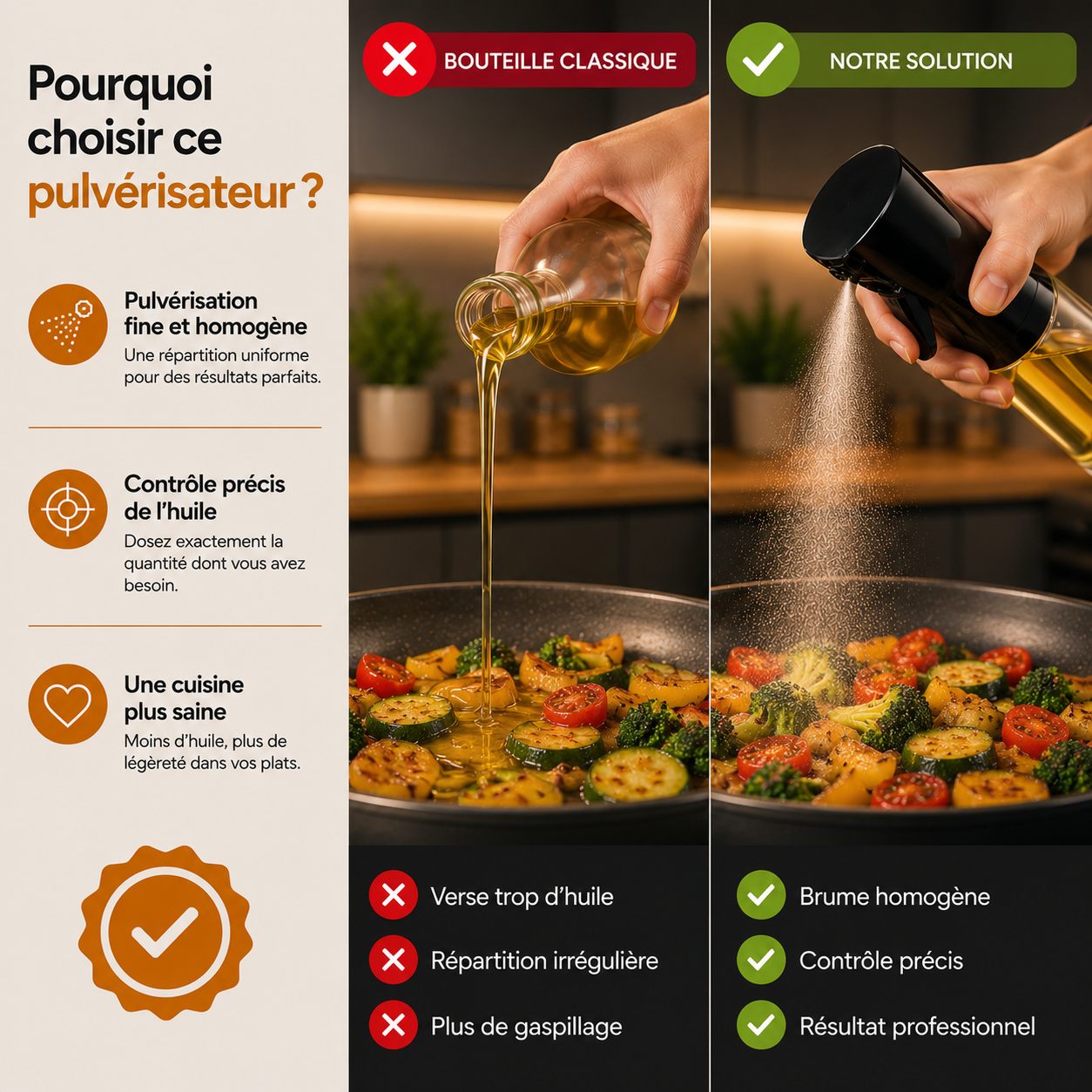 Le vaporisateur qui sublime chaque préparation
