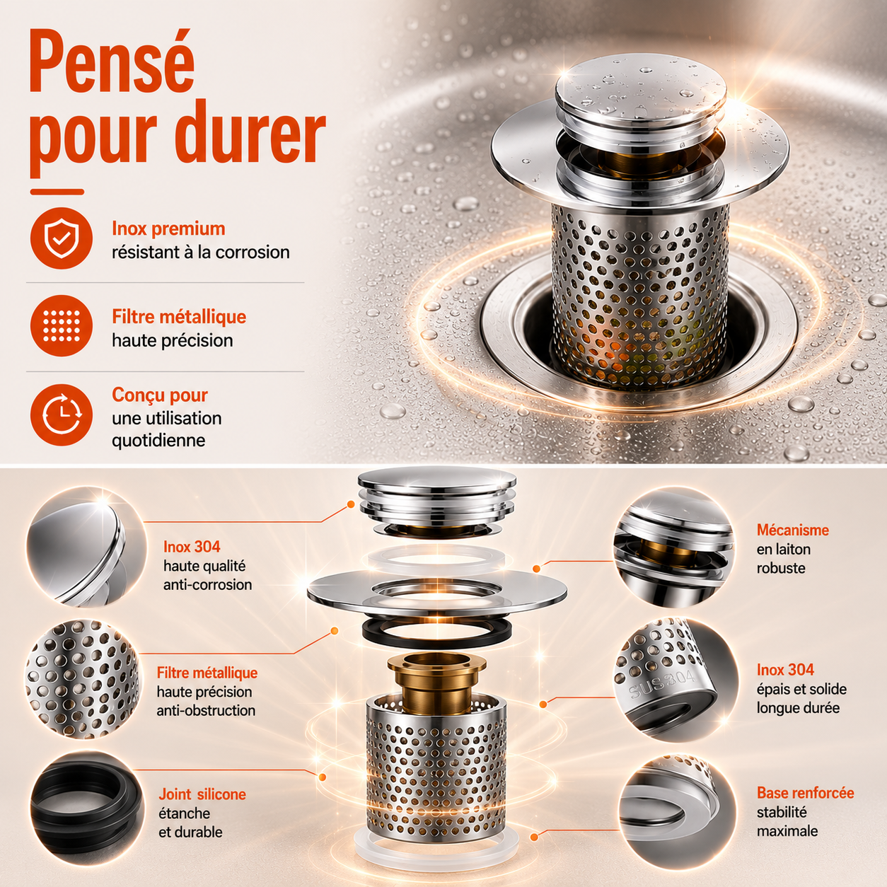 La bonde intelligente qui protège votre évier