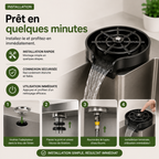 Rincez vite avec le réflexe intelligent de la cuisine moderne