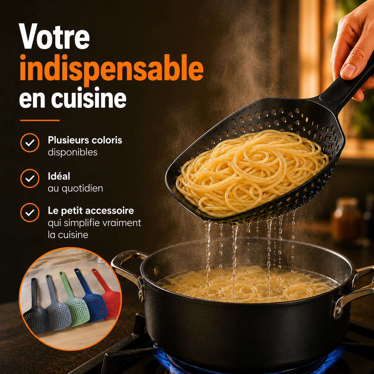 L'ustensile qui simplifie chaque cuisson