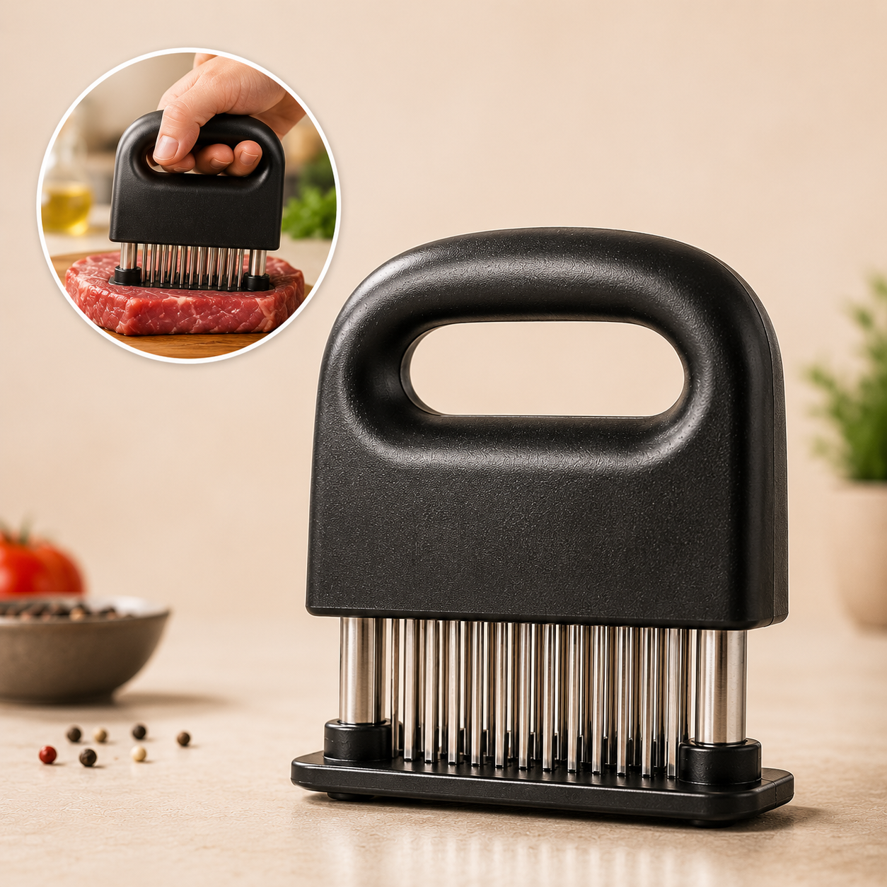 L'attendrisseur Minova™ qui révèle la saveur de vos viandes
