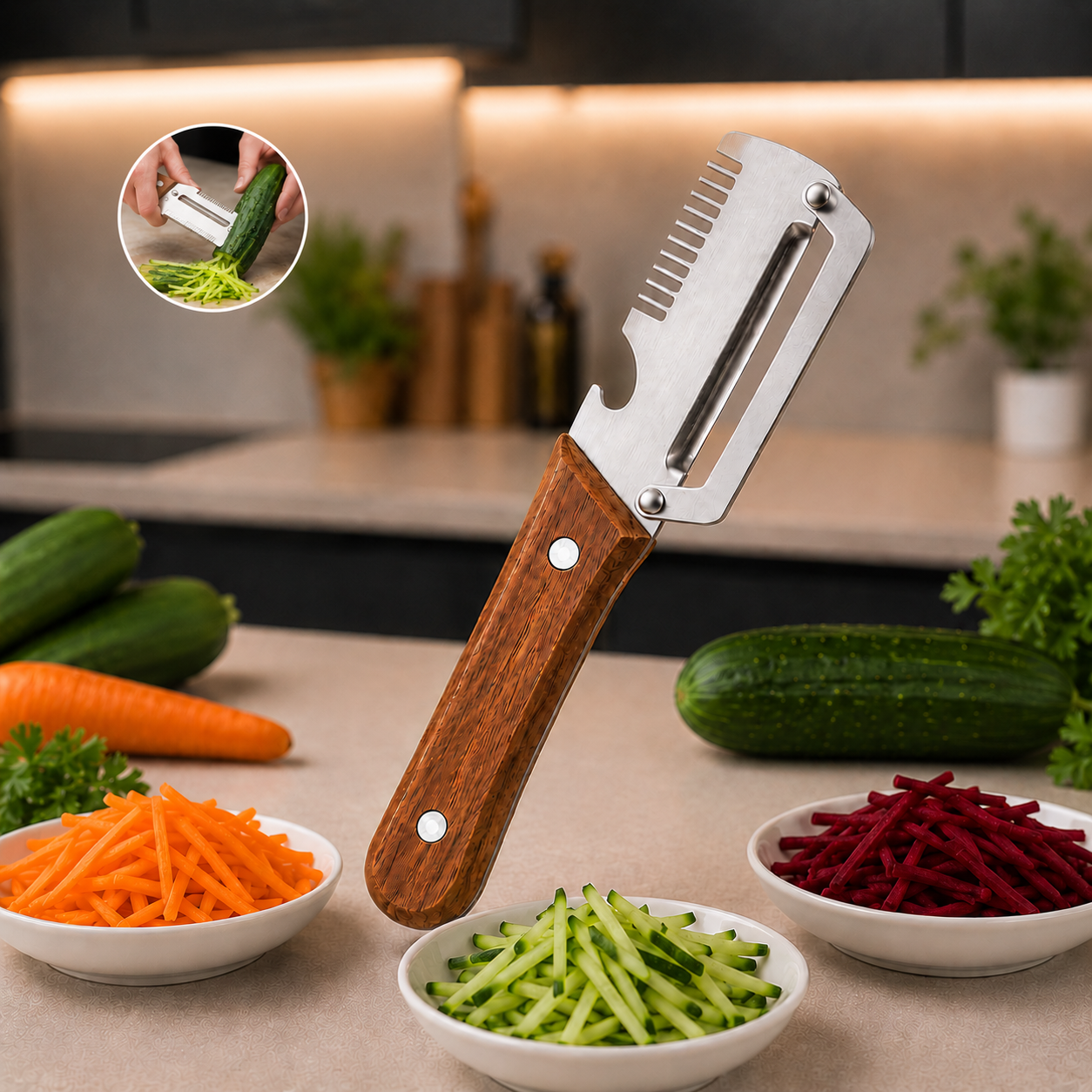Préparez vos légumes comme un chef