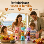 Le blender portable qui vous accompagne partout