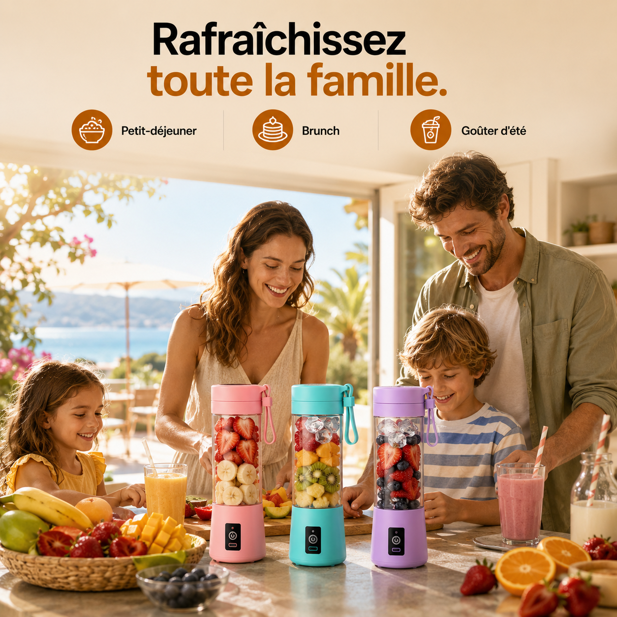 Le blender portable qui vous accompagne partout