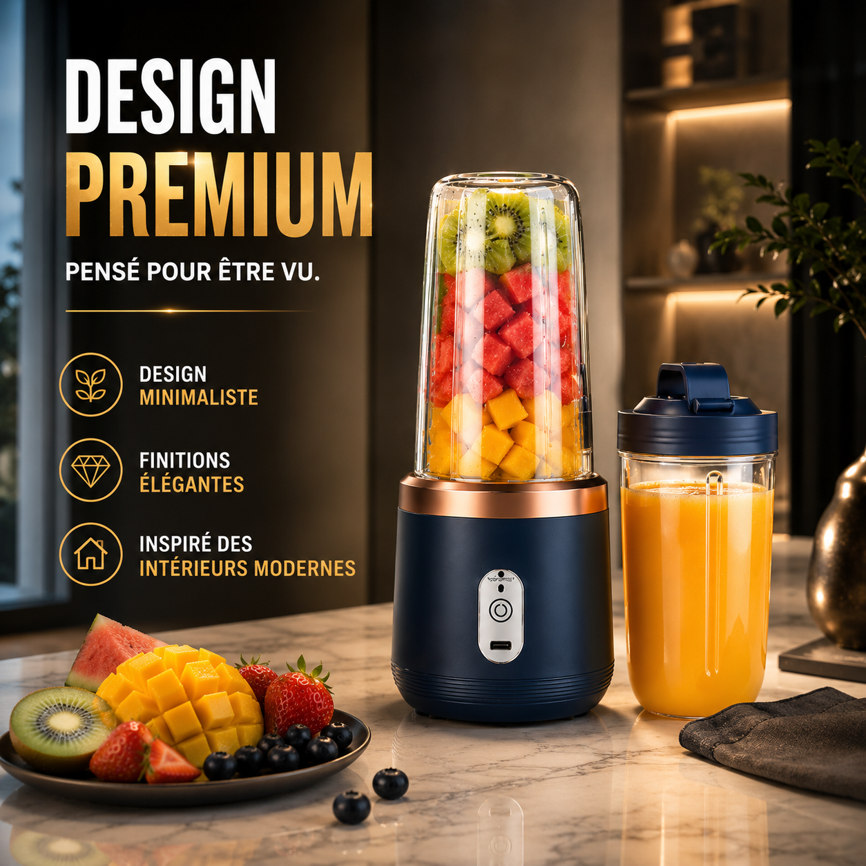 Le mixeur idéal pour vos boissons maison