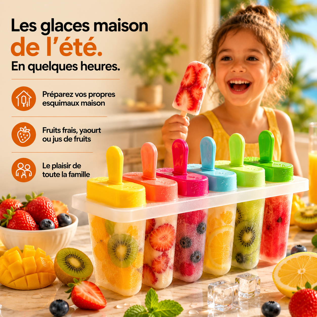 Le plaisir des glaces maison qui transforme chaque été