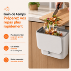 La poubelle suspendue qui simplifie chaque préparation