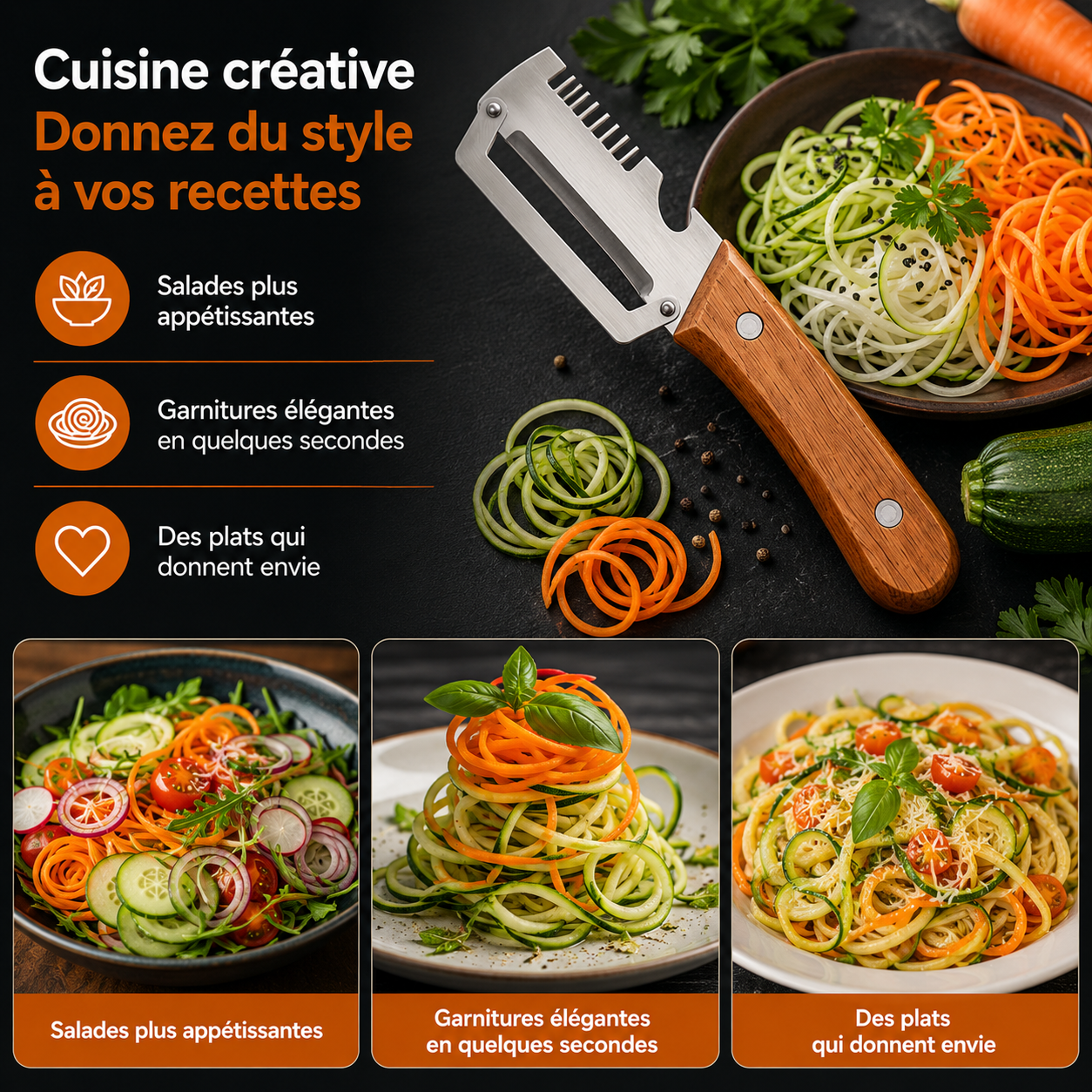 Préparez vos légumes comme un chef