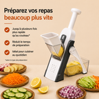 La mandoline qui transforme chaque préparation