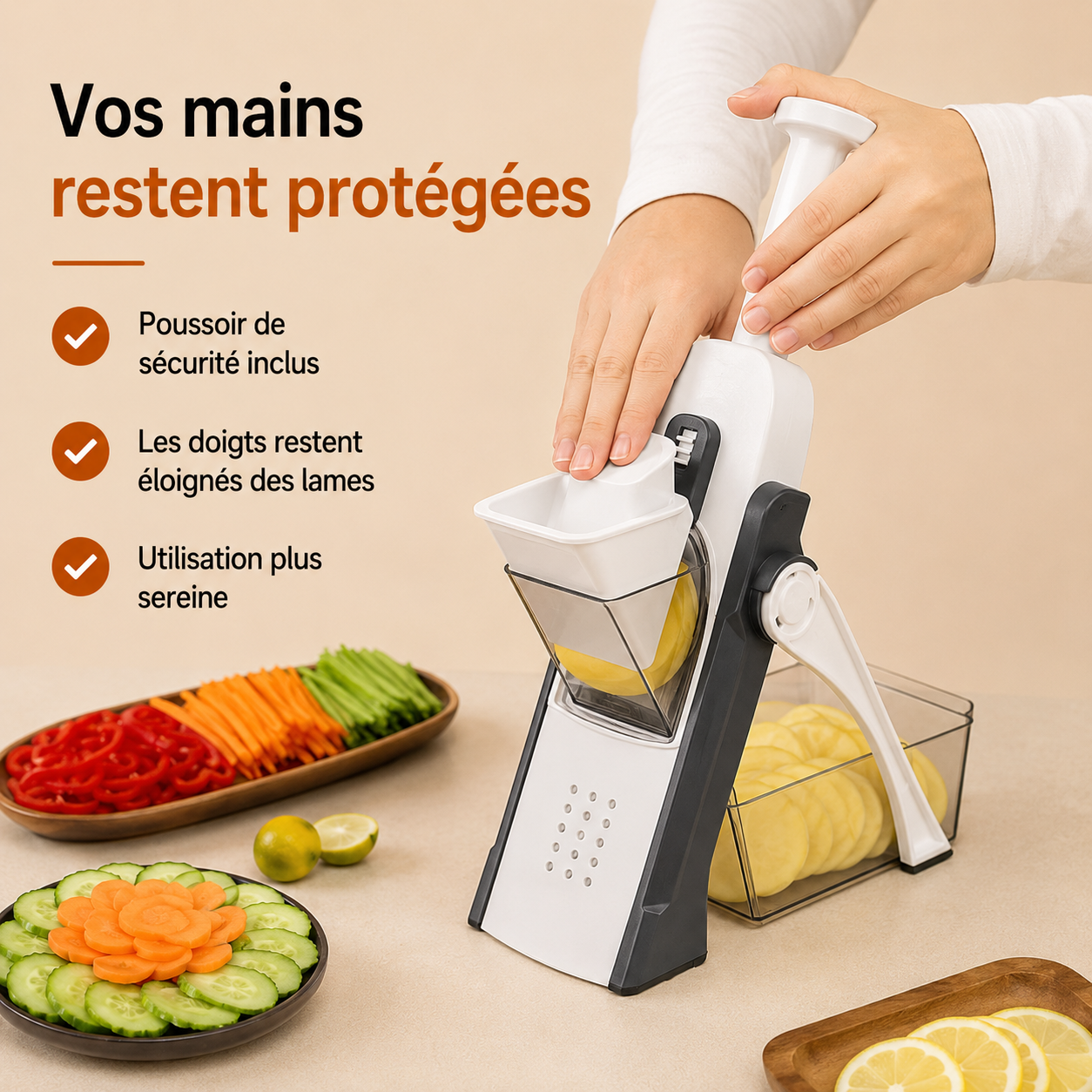 La mandoline qui transforme chaque préparation