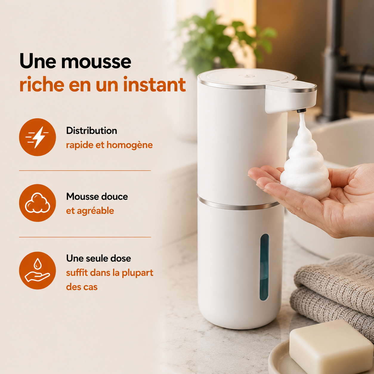 Le distributeur savon liquide qui modernise votre quotidien