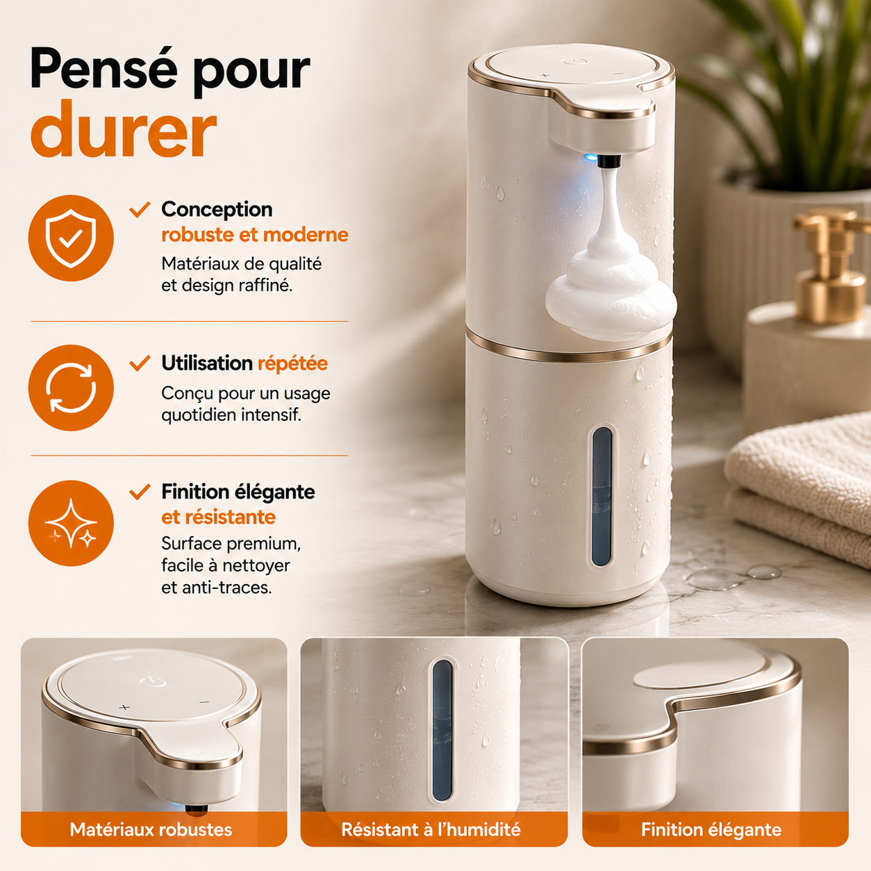 Le distributeur savon liquide qui modernise votre quotidien