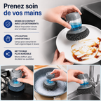 Une vaisselle impeccable, sans éponges sales ni bactéries