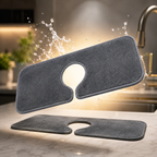Le tapis absorbant MINOVA™ qui garde votre évier impeccable