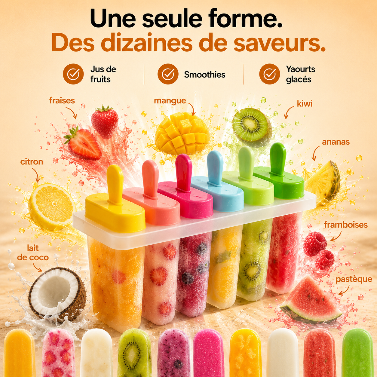 Le plaisir des glaces maison qui transforme chaque été