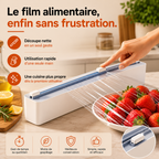 Le distributeur de film alimentaire qui simplifie la cuisine