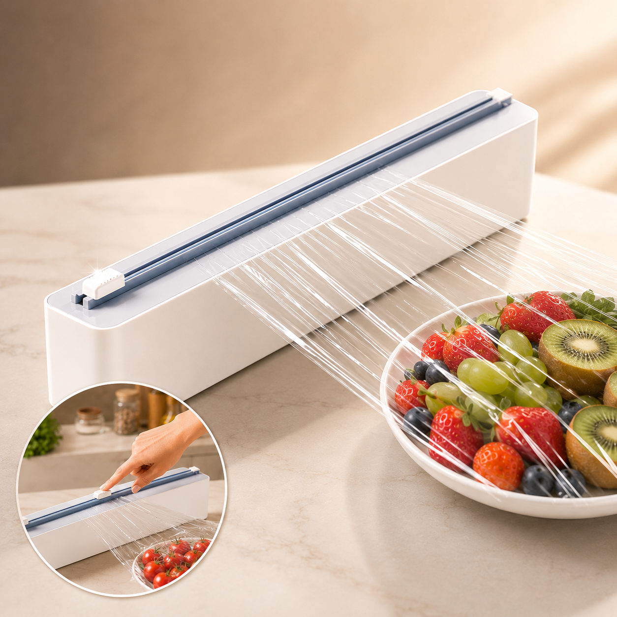Le distributeur de film alimentaire qui simplifie la cuisine