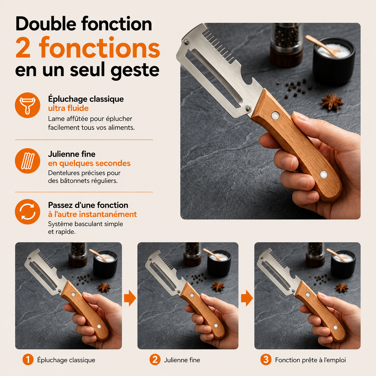 Préparez vos légumes comme un chef