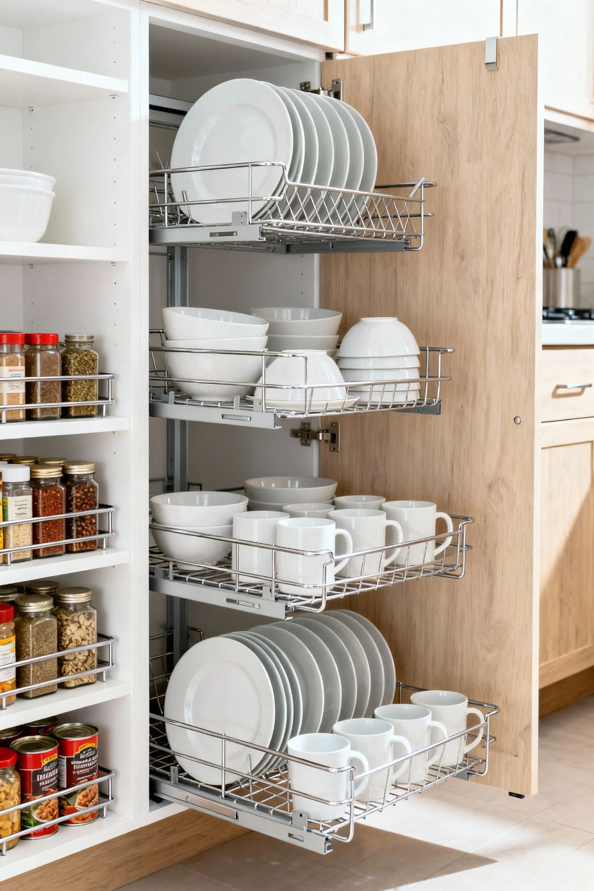 Optimisez chaque centimètre de votre meuble de cuisine avec MINOVA™
